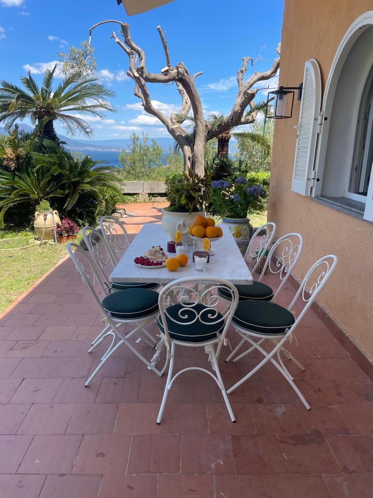 Un Paradiso A Sorrento Con Piscina Massa Lubrense Εξωτερικό φωτογραφία
