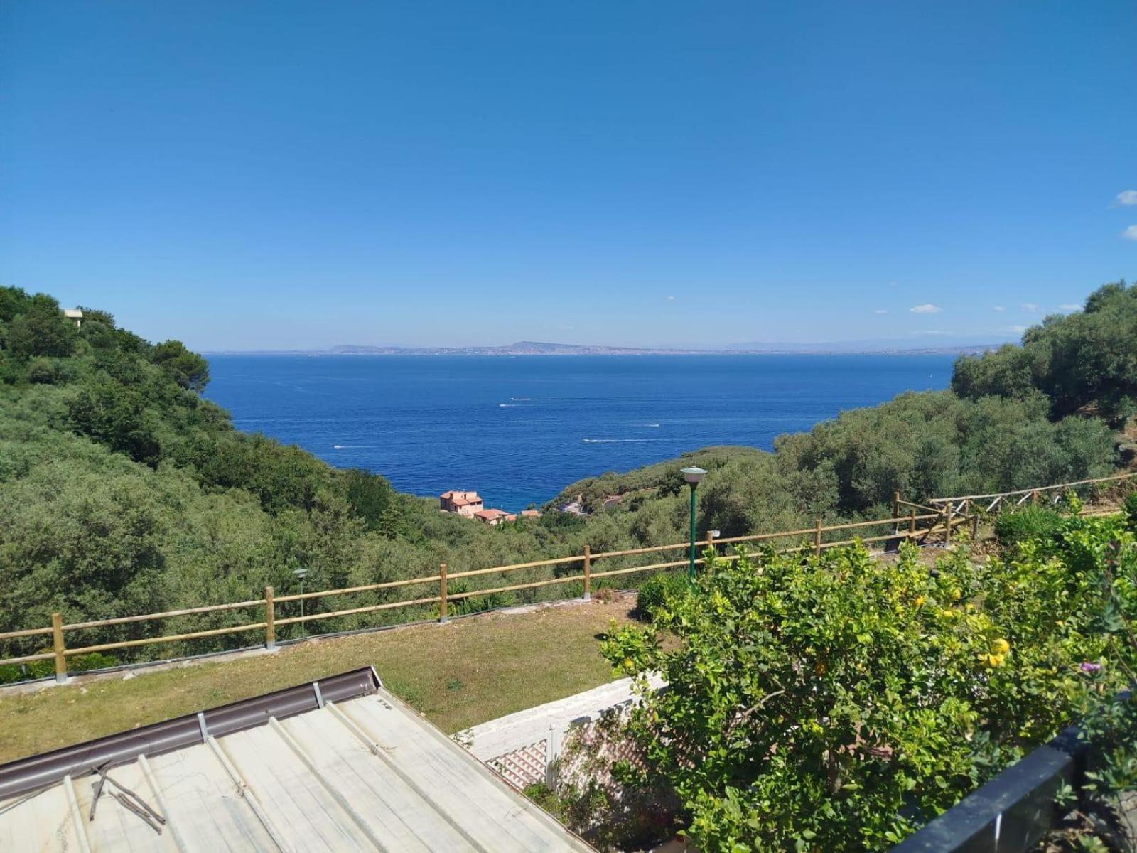 Un Paradiso A Sorrento Con Piscina Massa Lubrense Εξωτερικό φωτογραφία